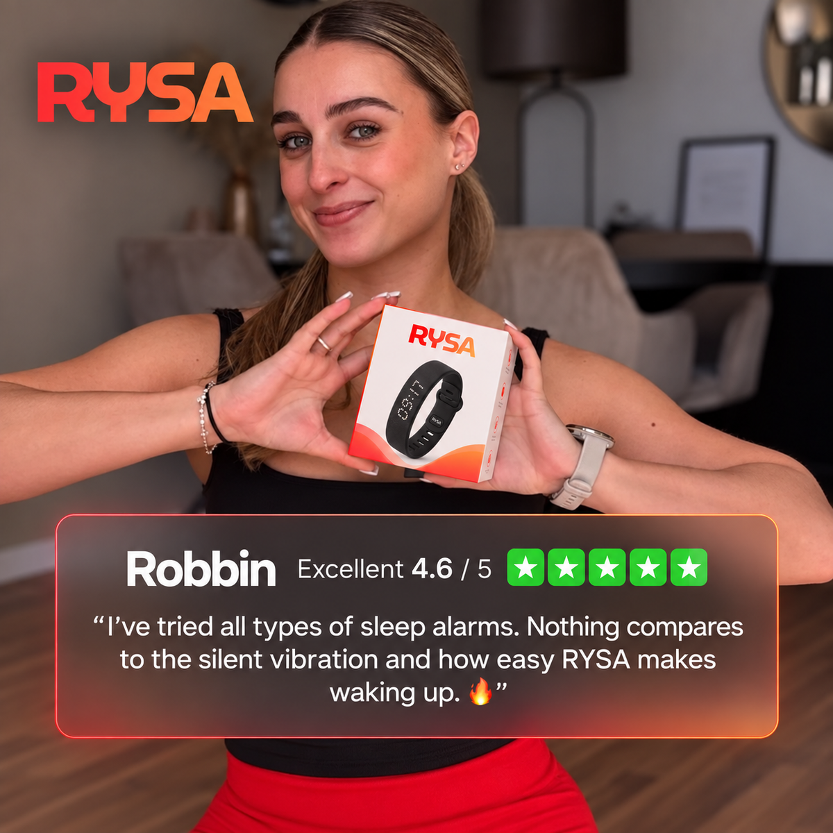 RYSA Silent Vibration Alarm