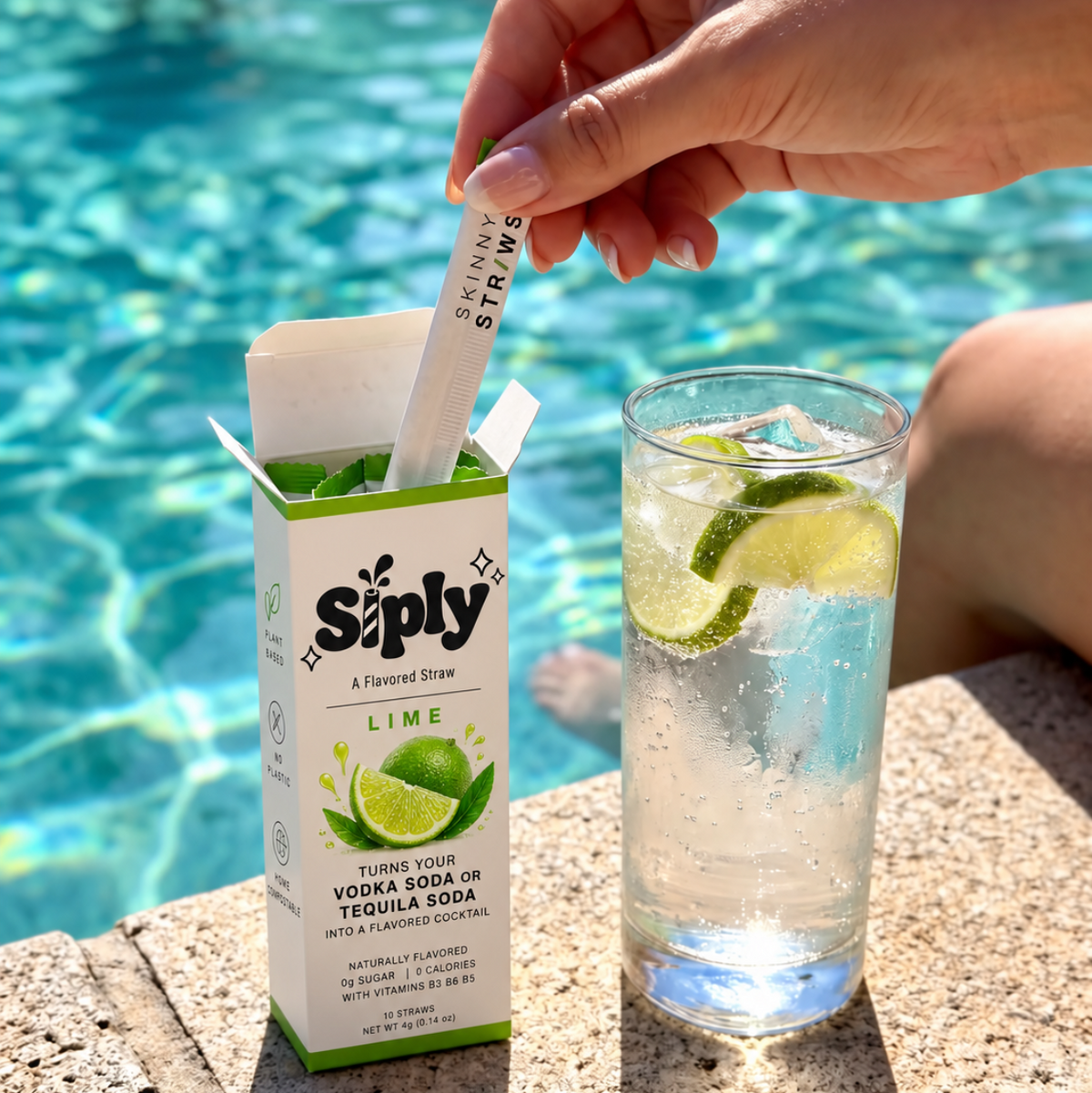 Siply Flavored Straws